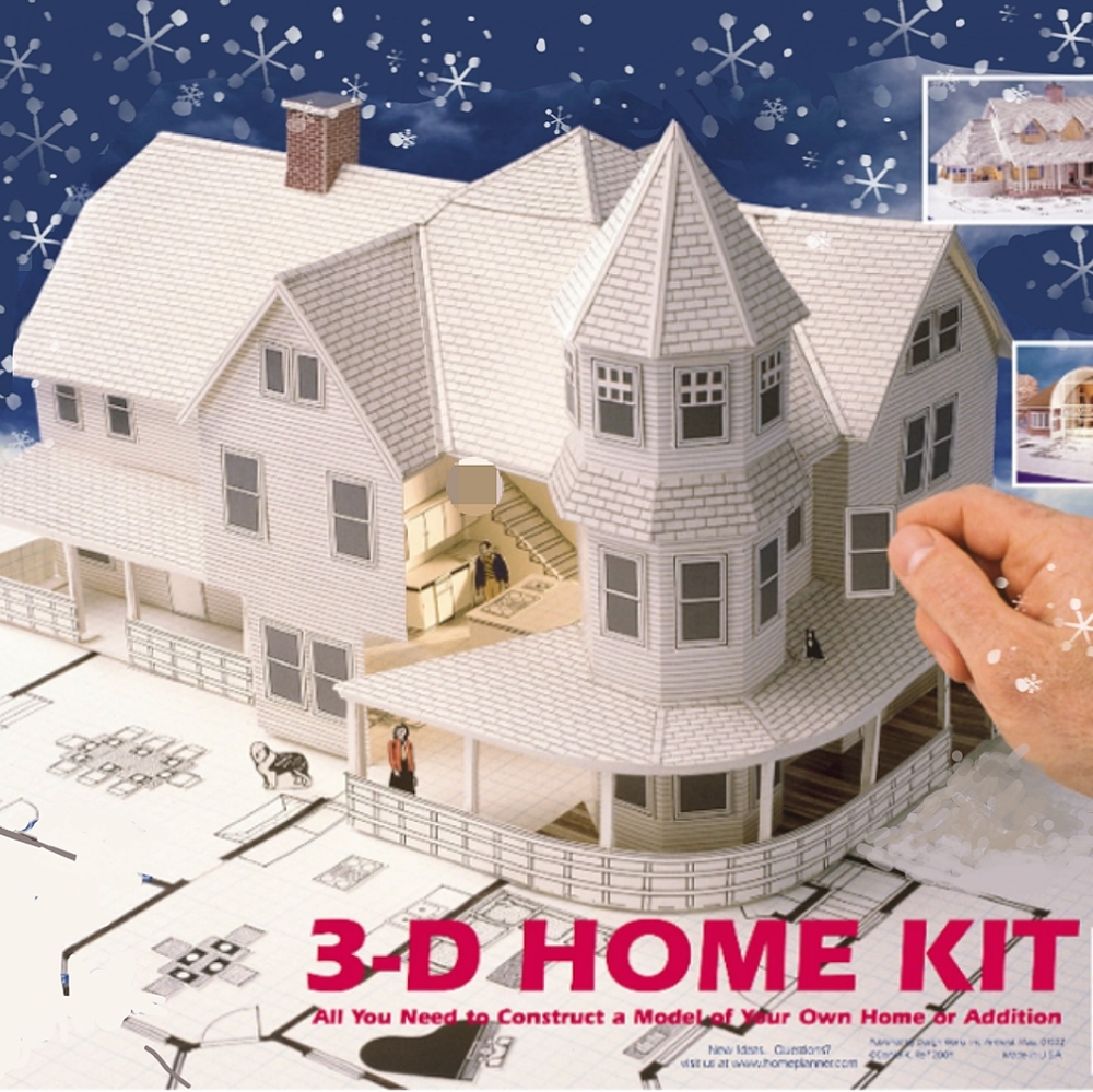 3-D Home Kit- Build Your Own Home Model or Addition by Design Home
